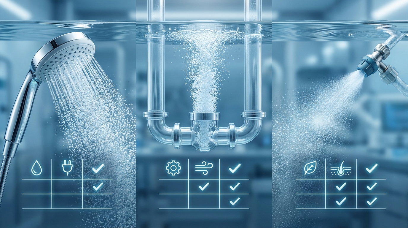 マイクロバブルの導入方法3パターン【比較表付き】