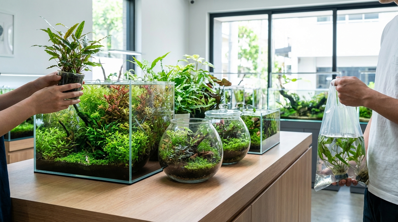 水草の入手方法と購入時の注意点