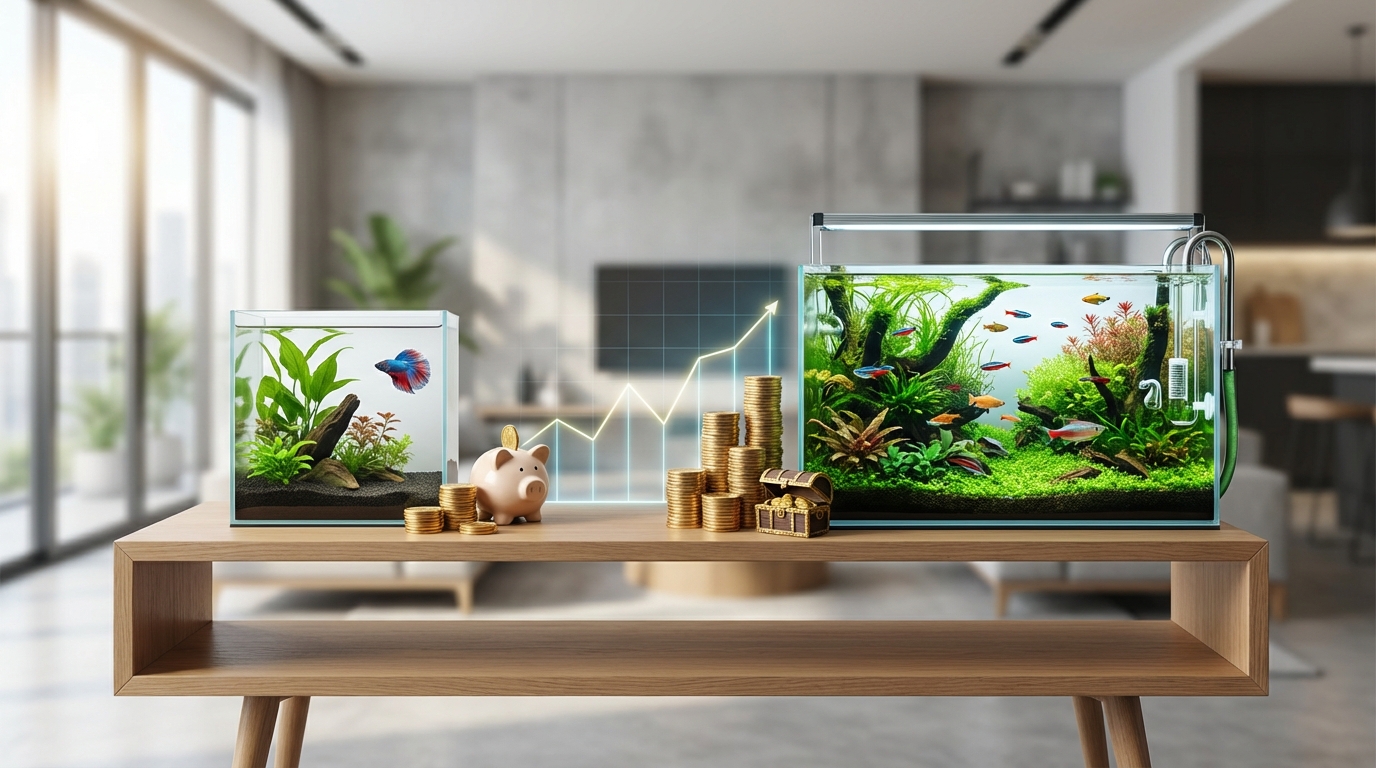 【予算別】アクアリウムの初期費用シミュレーション