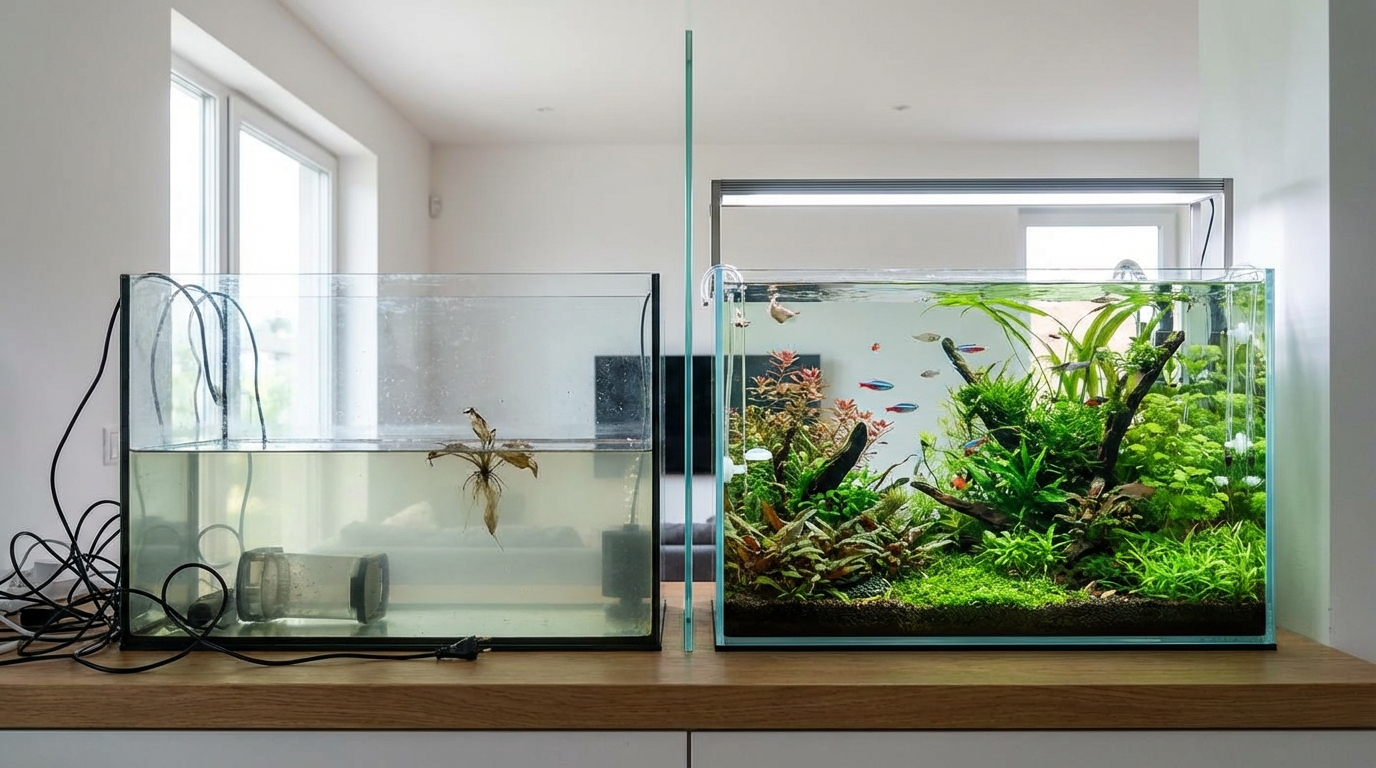 アクアリウムを始める前に知っておくべき注意点