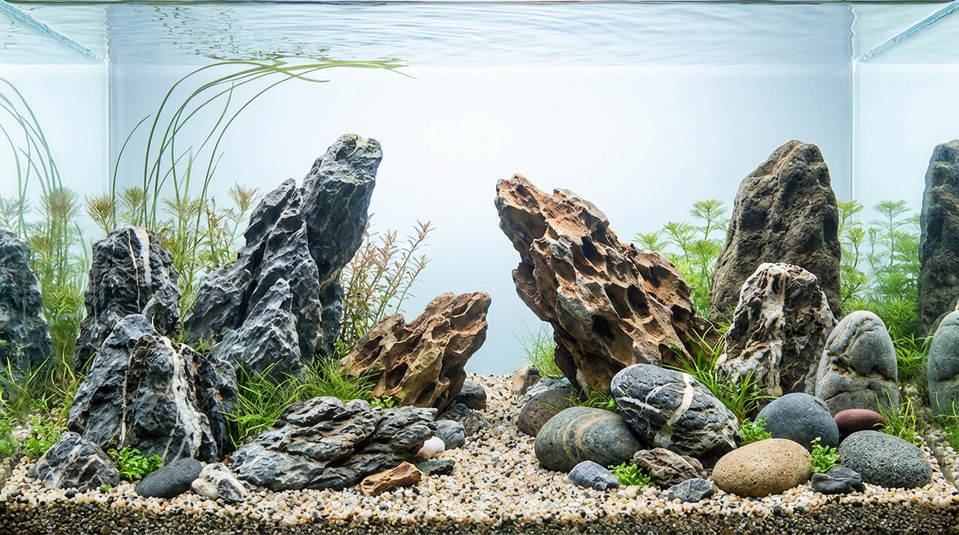 アクアリウムに使う石の基礎知識