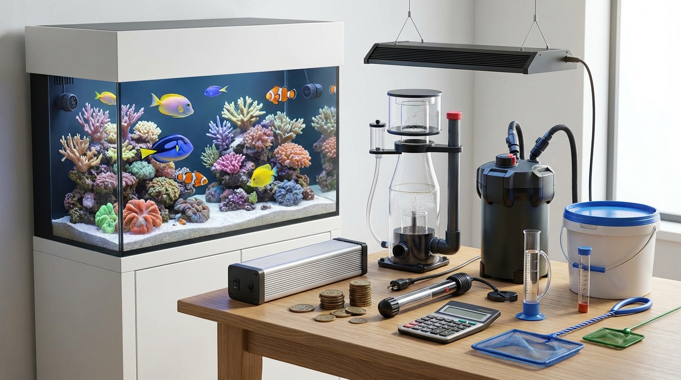 海水魚の飼育に必要な機材一覧と初期費用