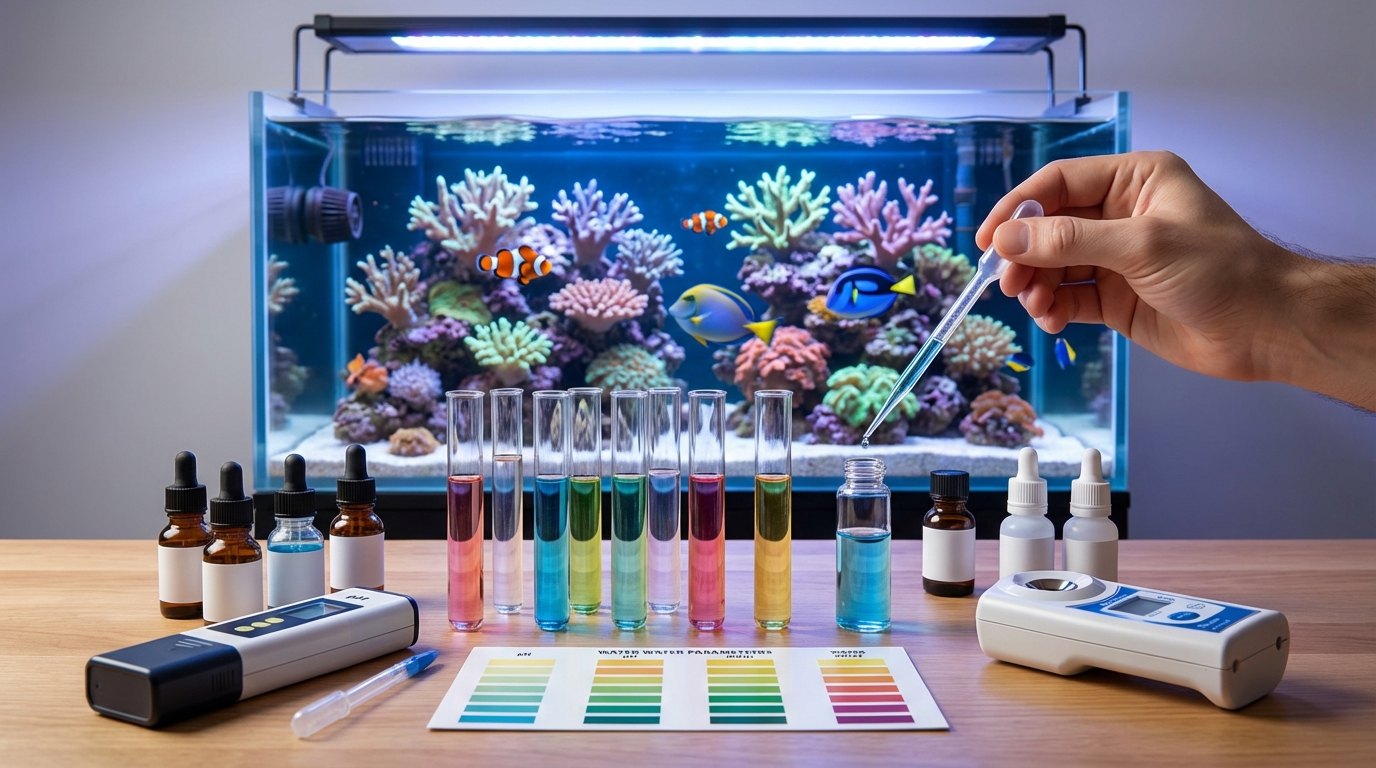 海水魚アクアリウムの水質管理|適正値と測定方法