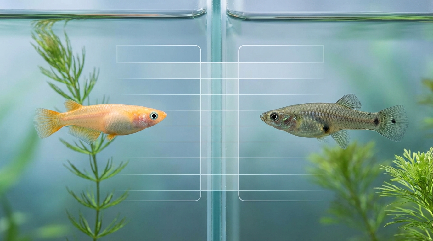 メダカとカダヤシの見分け方【比較表付き】