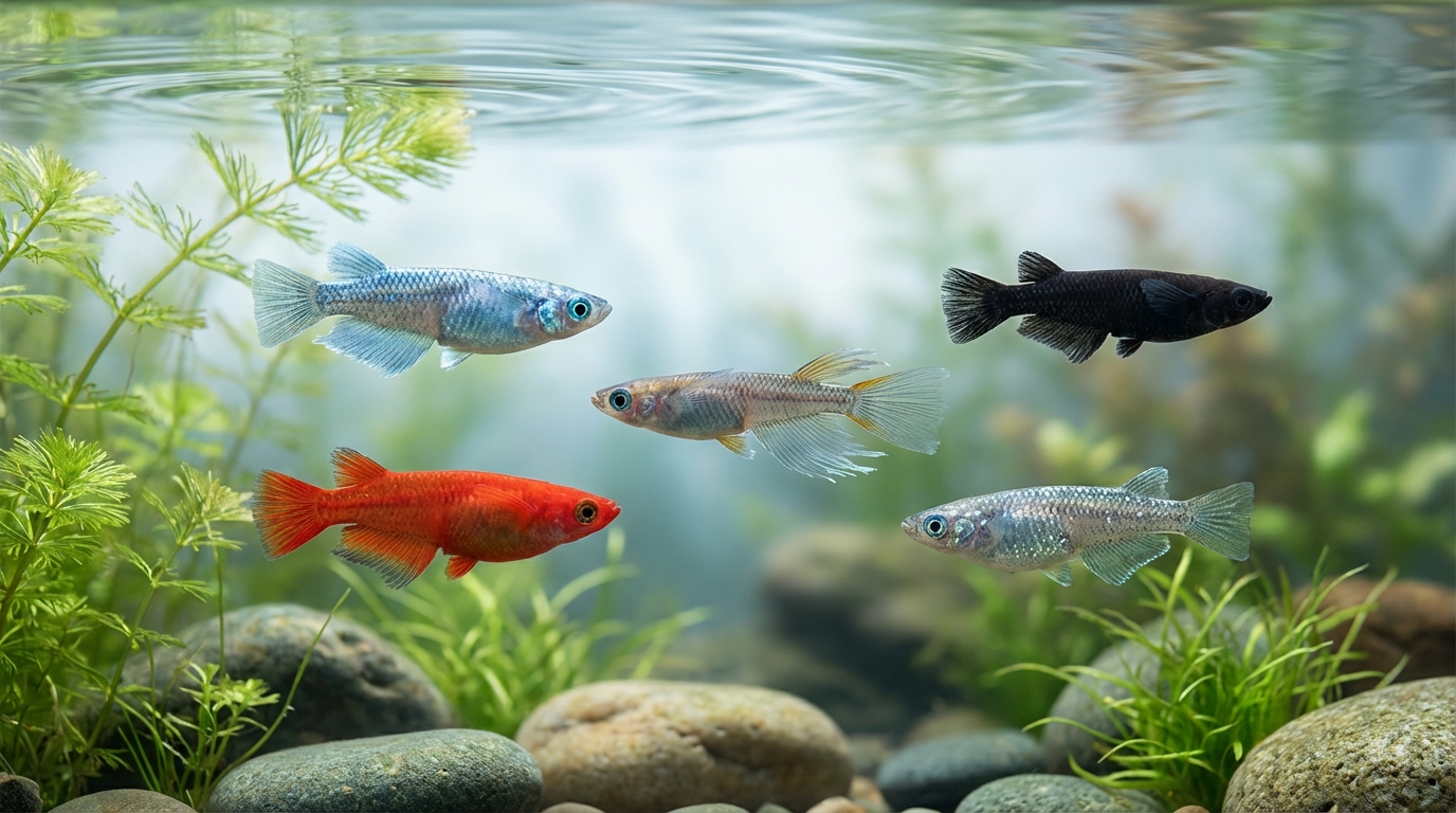品種改良メダカの特徴｜人気5種を紹介