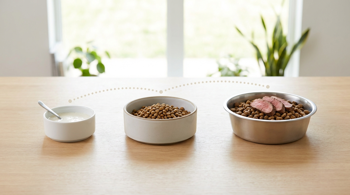 【成長段階別】エサの与え方と切り替えタイミング