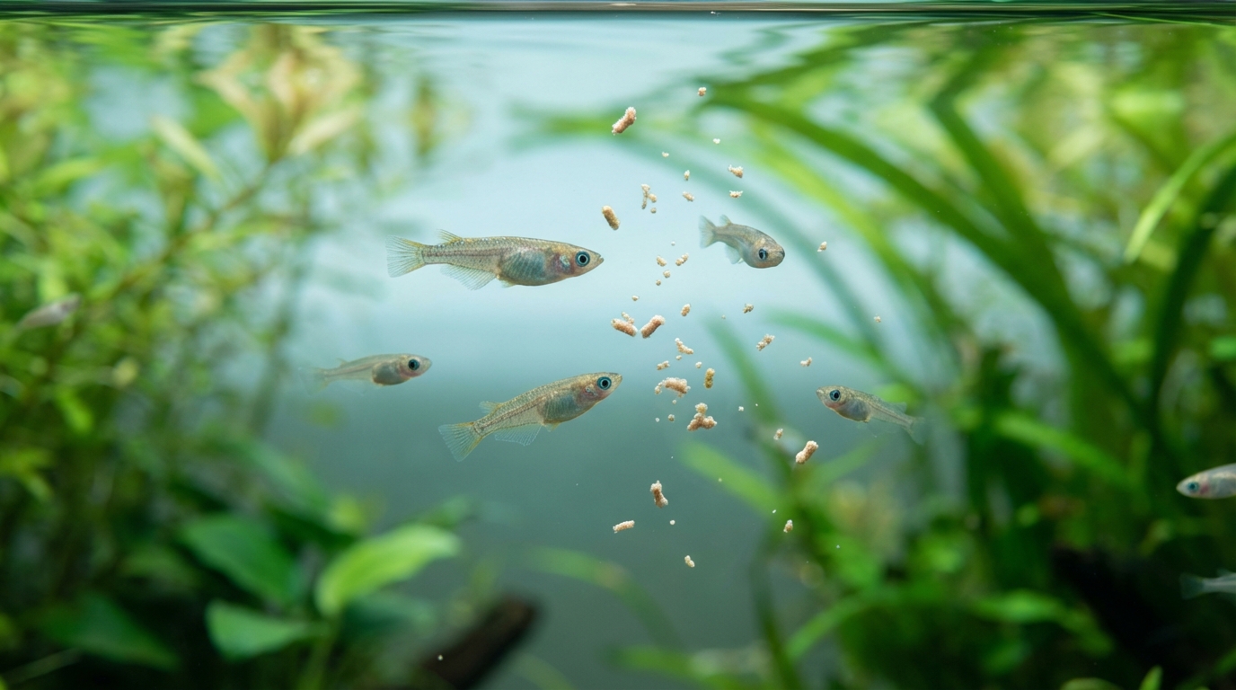 メダカの稚魚がエサを食べない時の原因と対処法