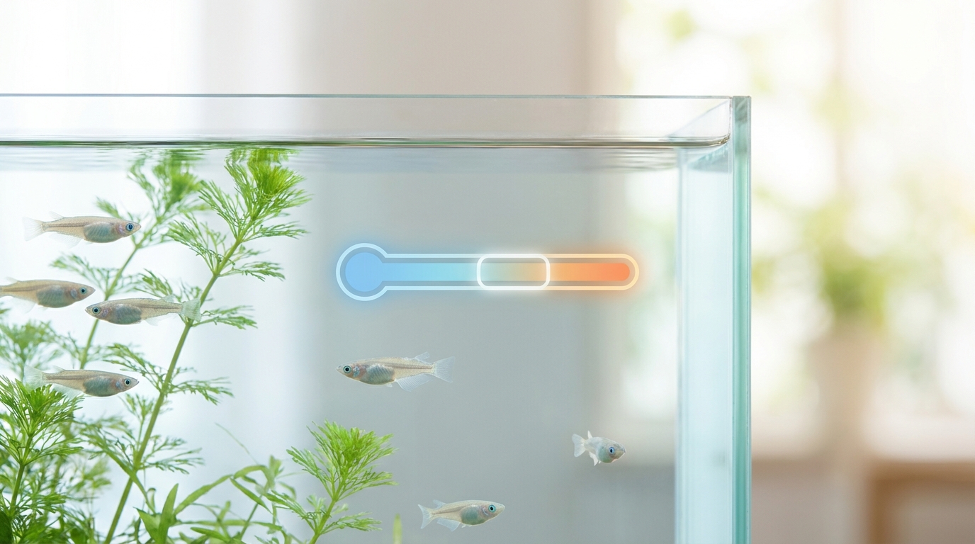 メダカの適温は18〜28℃|高温・低温の限界水温も解説