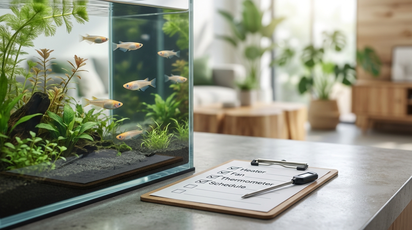 まとめ|メダカの水温管理チェックリスト