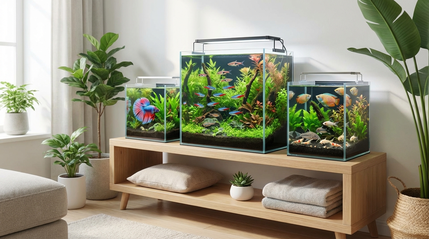 小さい水槽で飼える魚おすすめ10選【条件別に厳選】