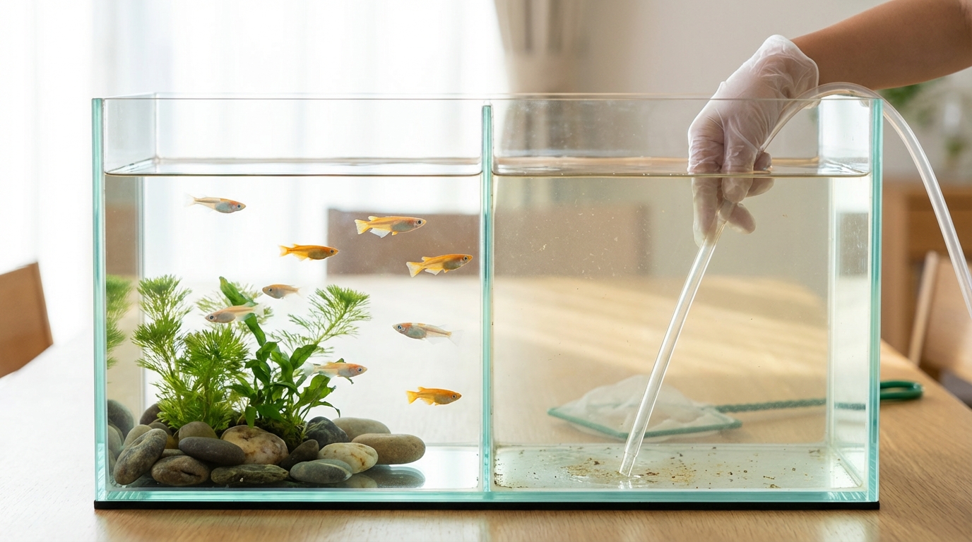 メダカに水換えが必要な3つの理由