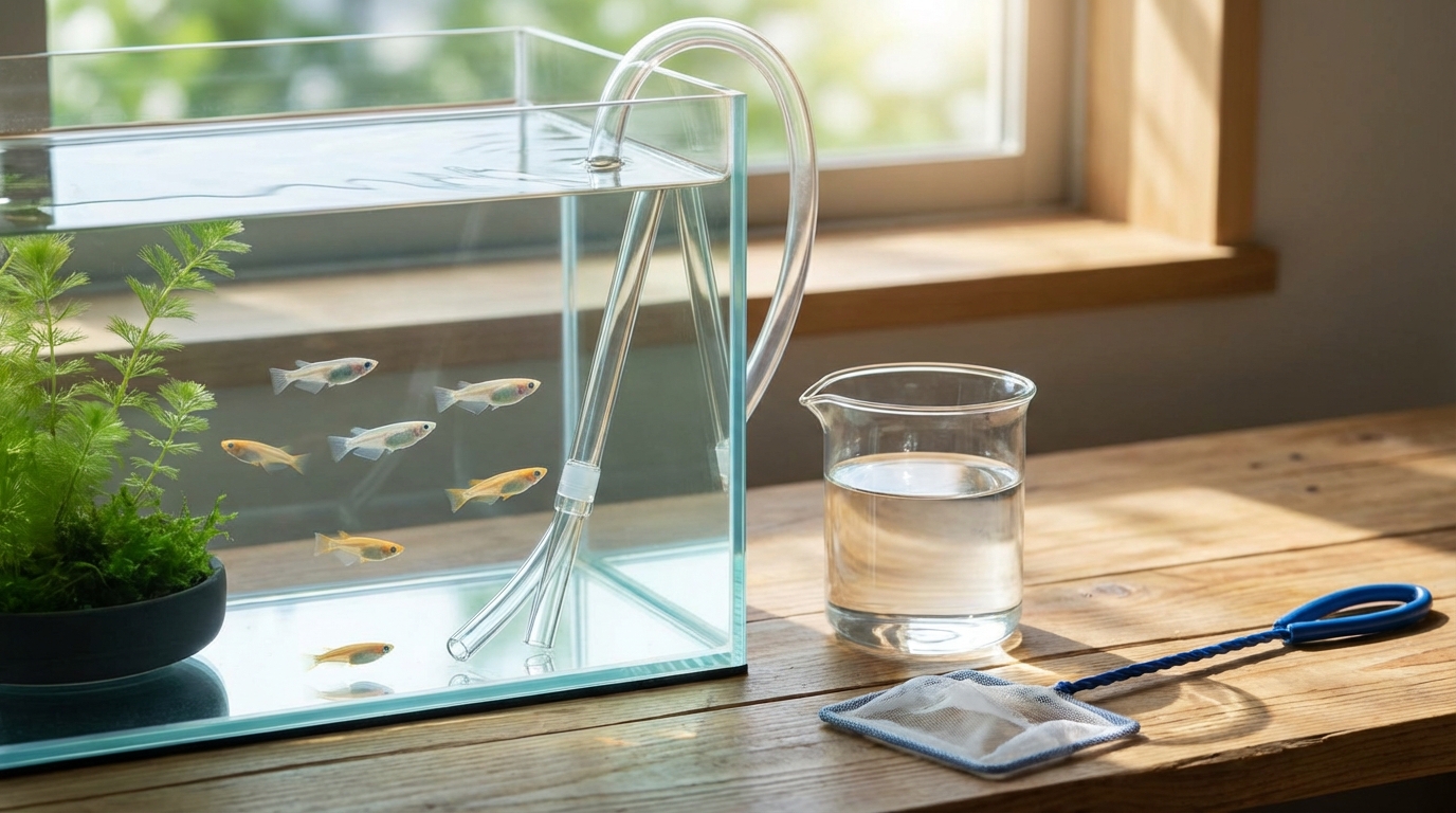 メダカの水換えで失敗しないための5つの注意点