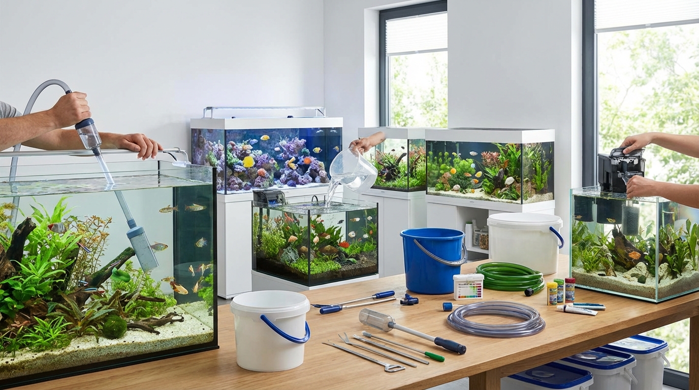 【状況別Q&A】こんなときの水換えはどうする?