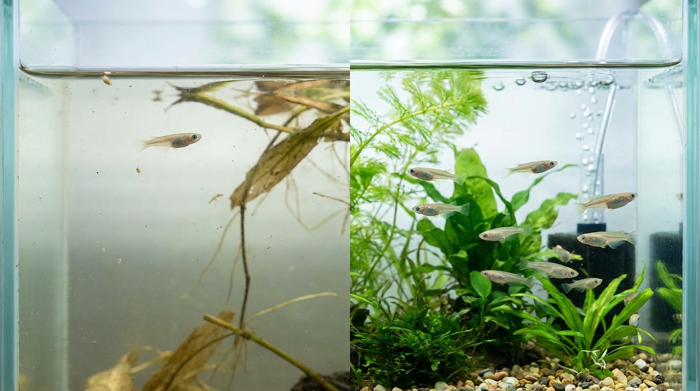 メダカ稚魚が死ぬ原因と生存率を上げる対策