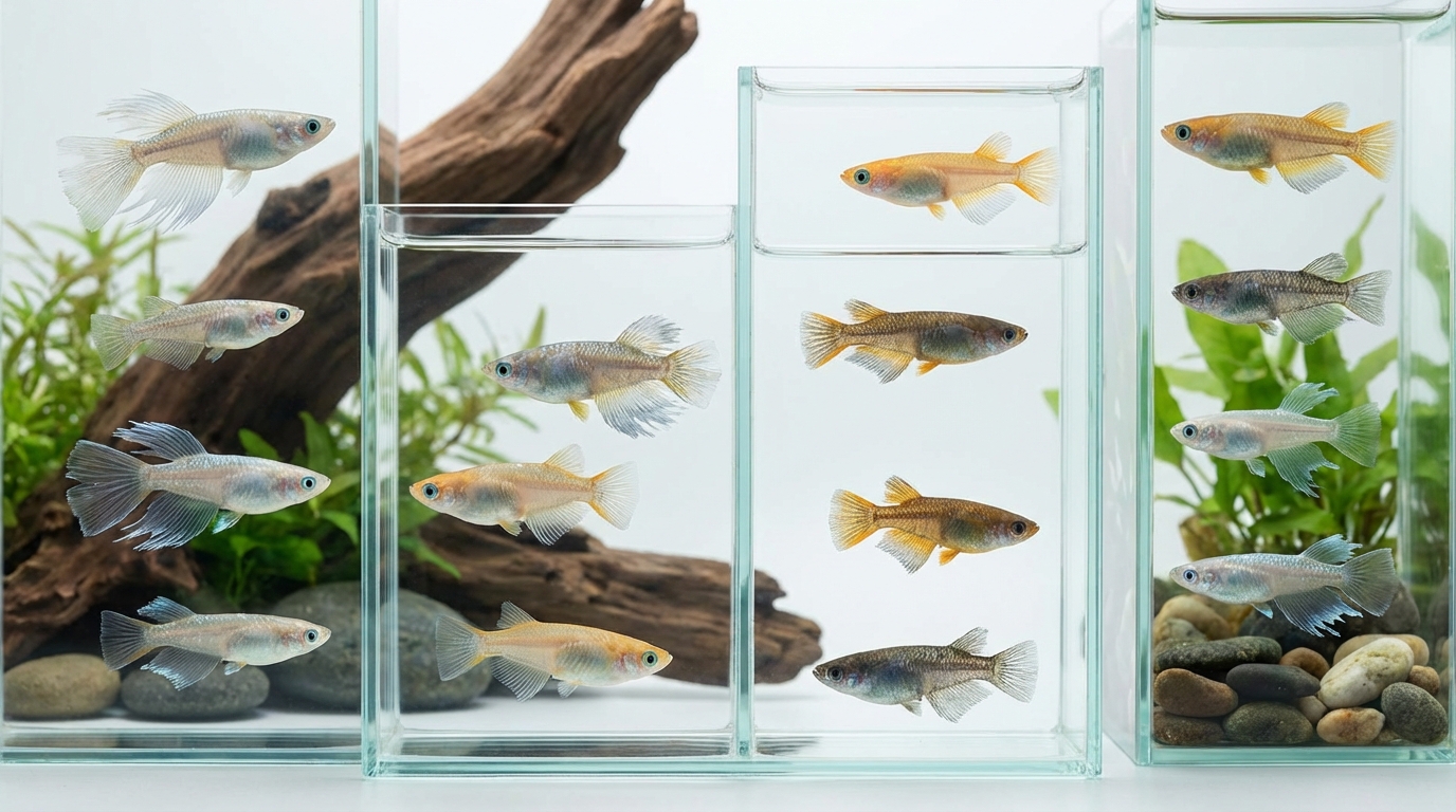 【ヒレ別】メダカの種類一覧と特徴