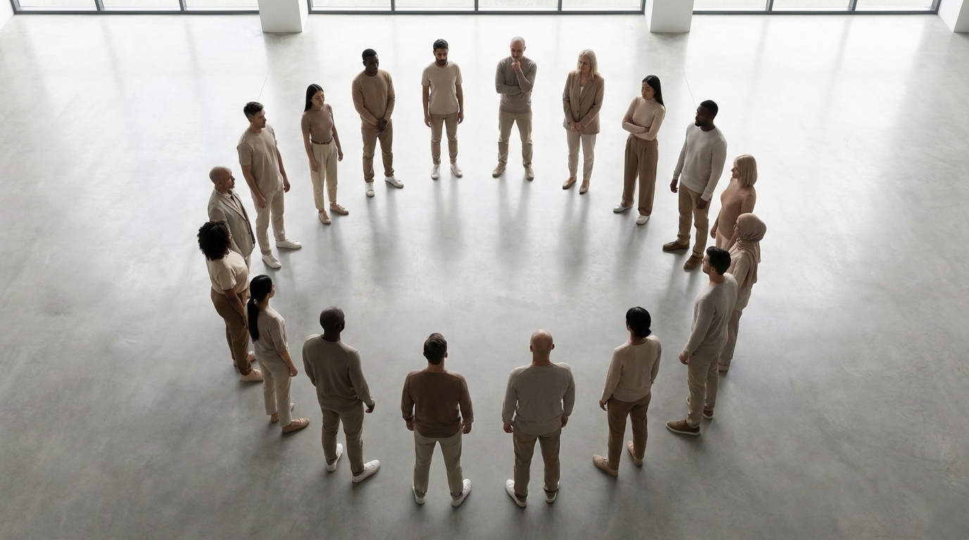 体型の違いで見分ける方法｜上から観察するのがコツ