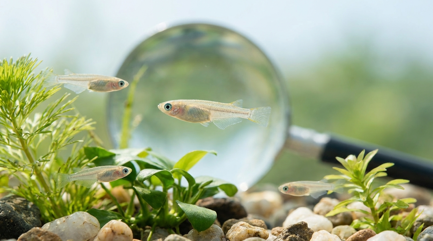 メダカの稚魚はいつから性別がわかる？判別時期の目安