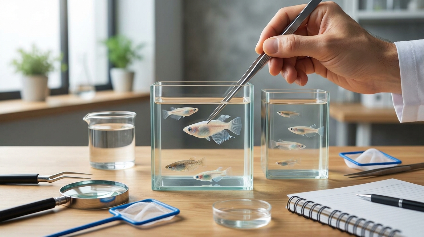 【実践】メダカのオスメスを選別する5ステップ