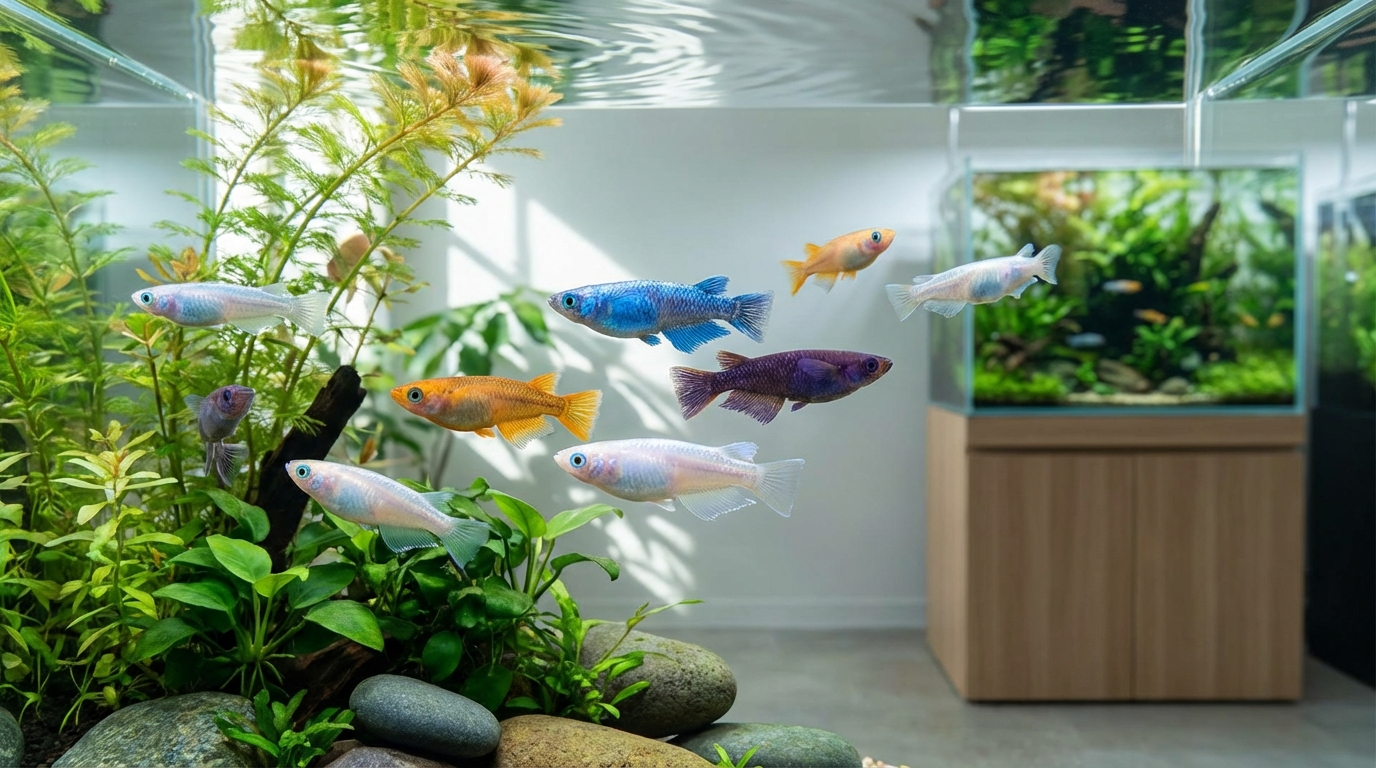 珍しい色のメダカはどこで買える？入手方法と価格相場