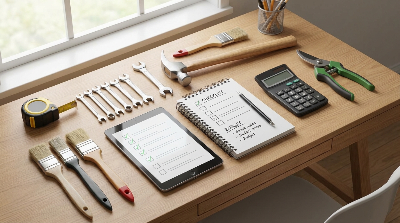 必要な道具一覧と費用目安【チェックリスト付き】