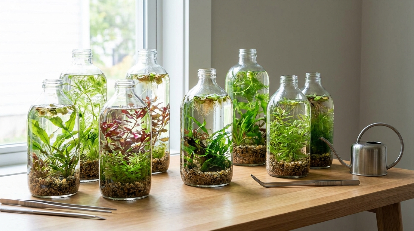 まとめ|今日から水草だけのボトルアクアリウムを始めよう