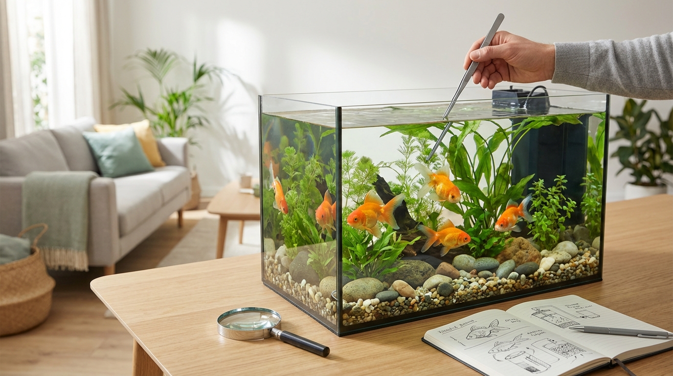 自宅の金魚アクアリウムに関するよくある質問