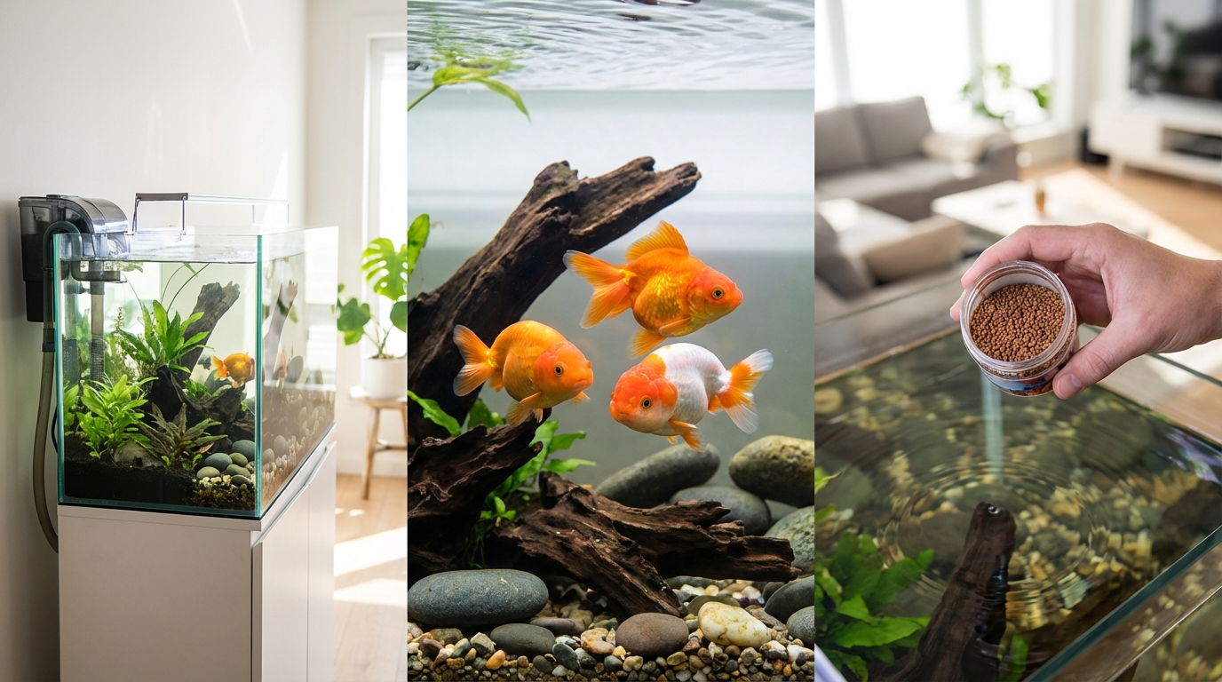 まとめ：自宅で金魚アクアリウムを成功させる3つのポイント