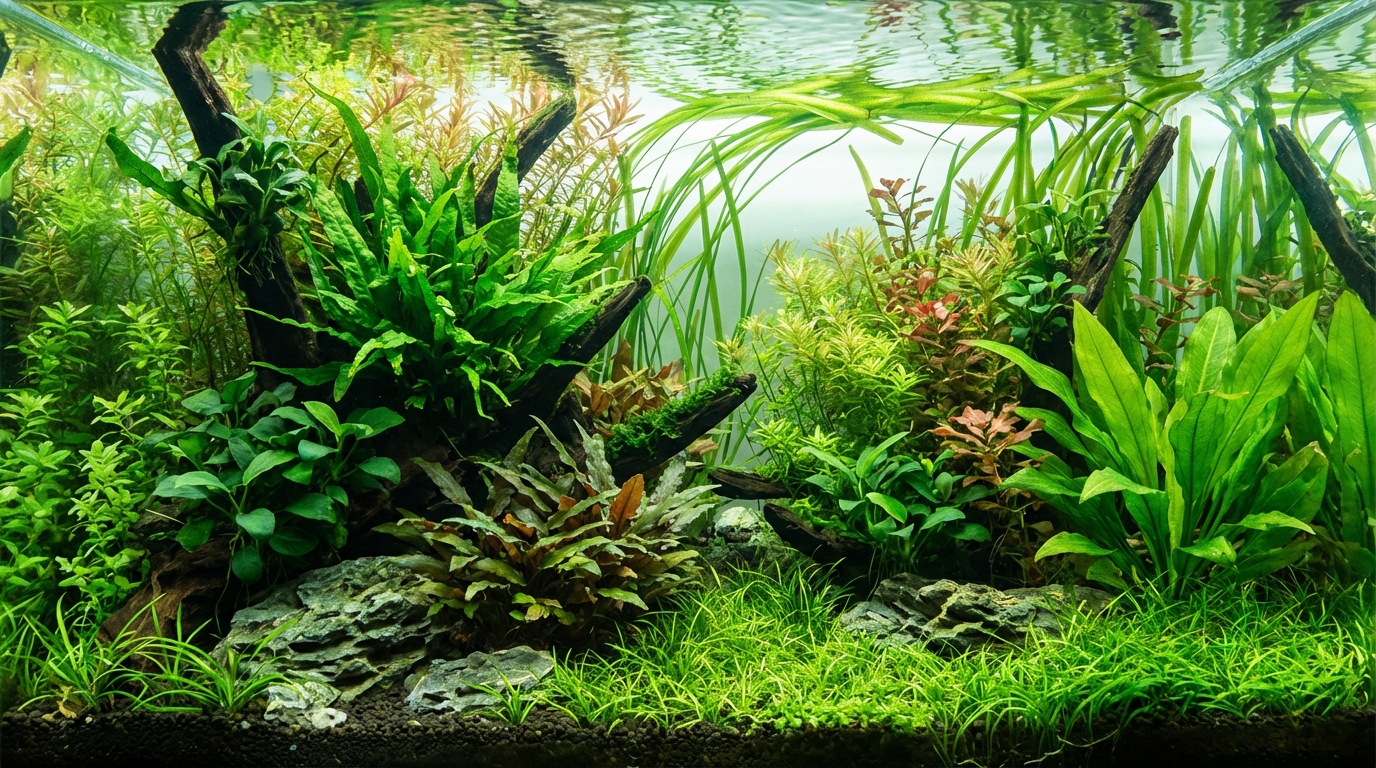 【早見表】初心者におすすめの定番水草15選