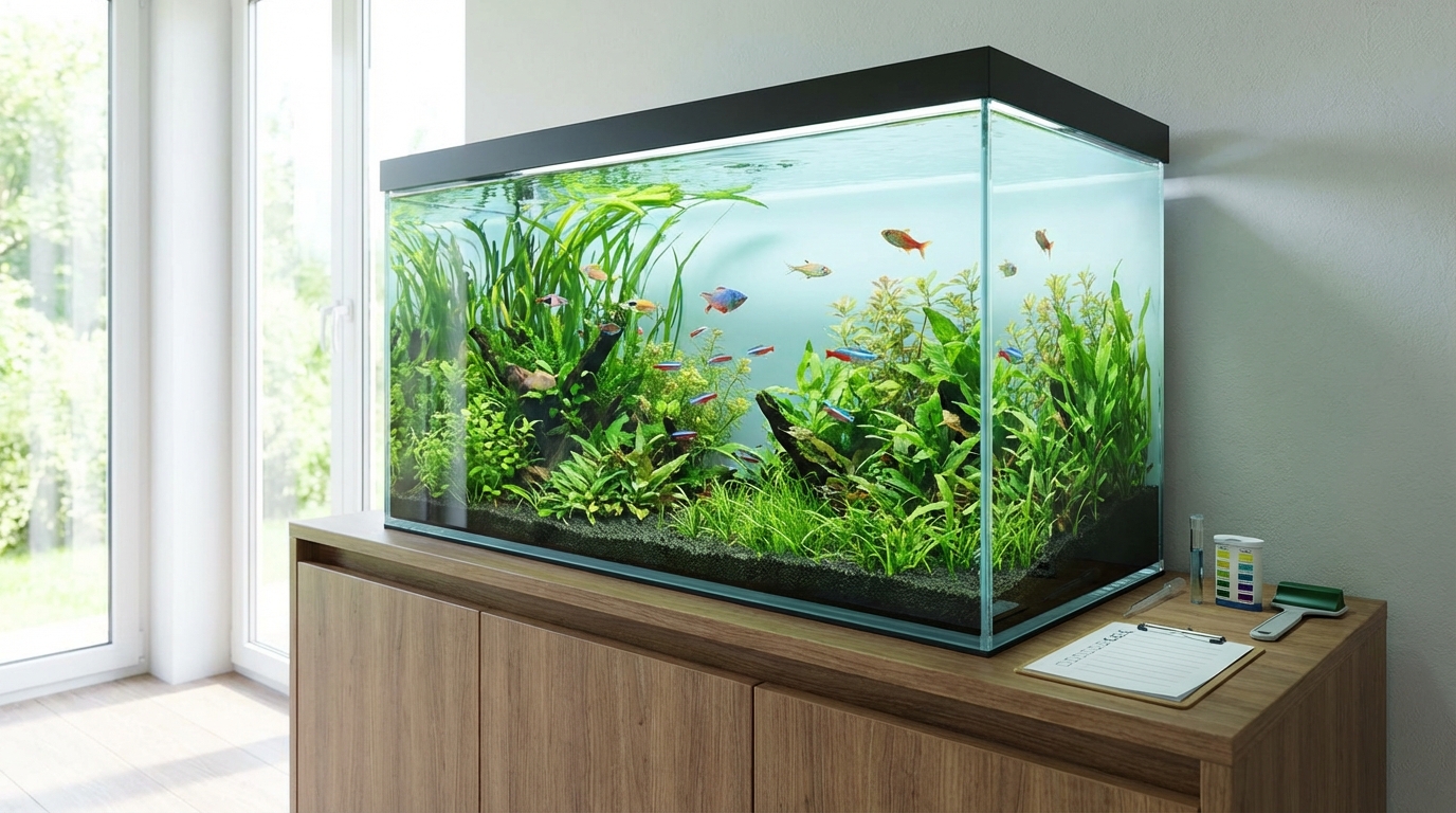 アクアリウムの苔を予防する日常管理【チェックリスト付き】