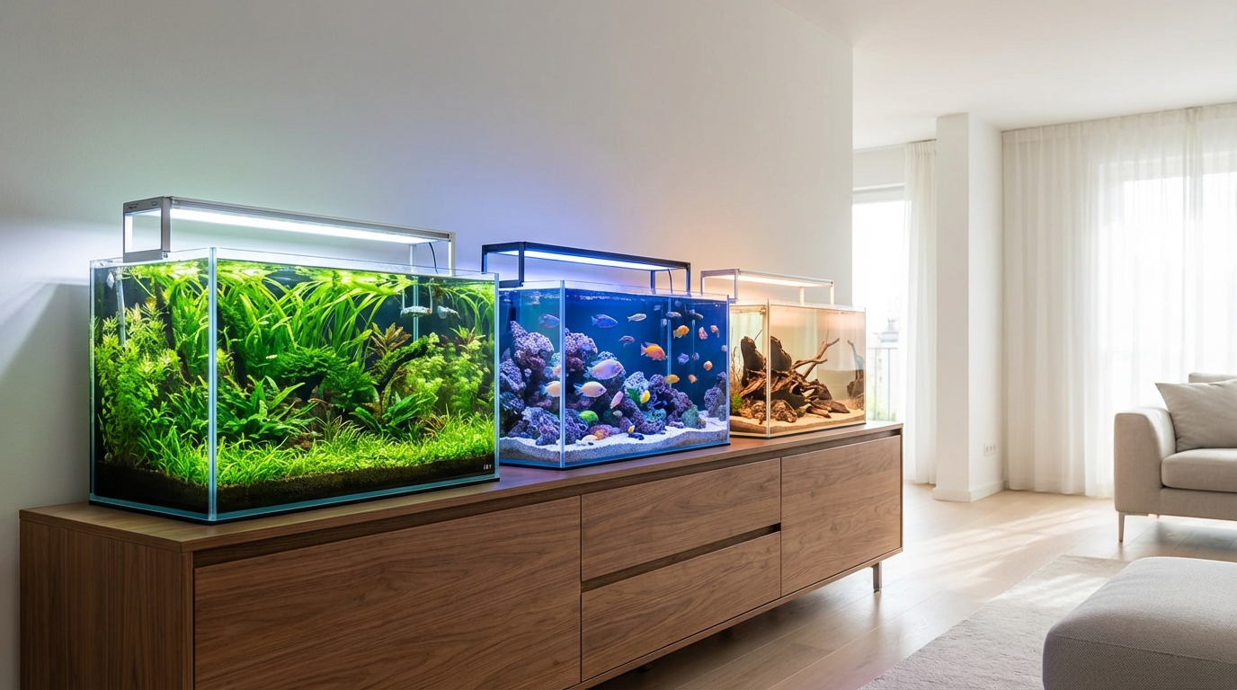 アクアリウムにライトが必要な3つの理由