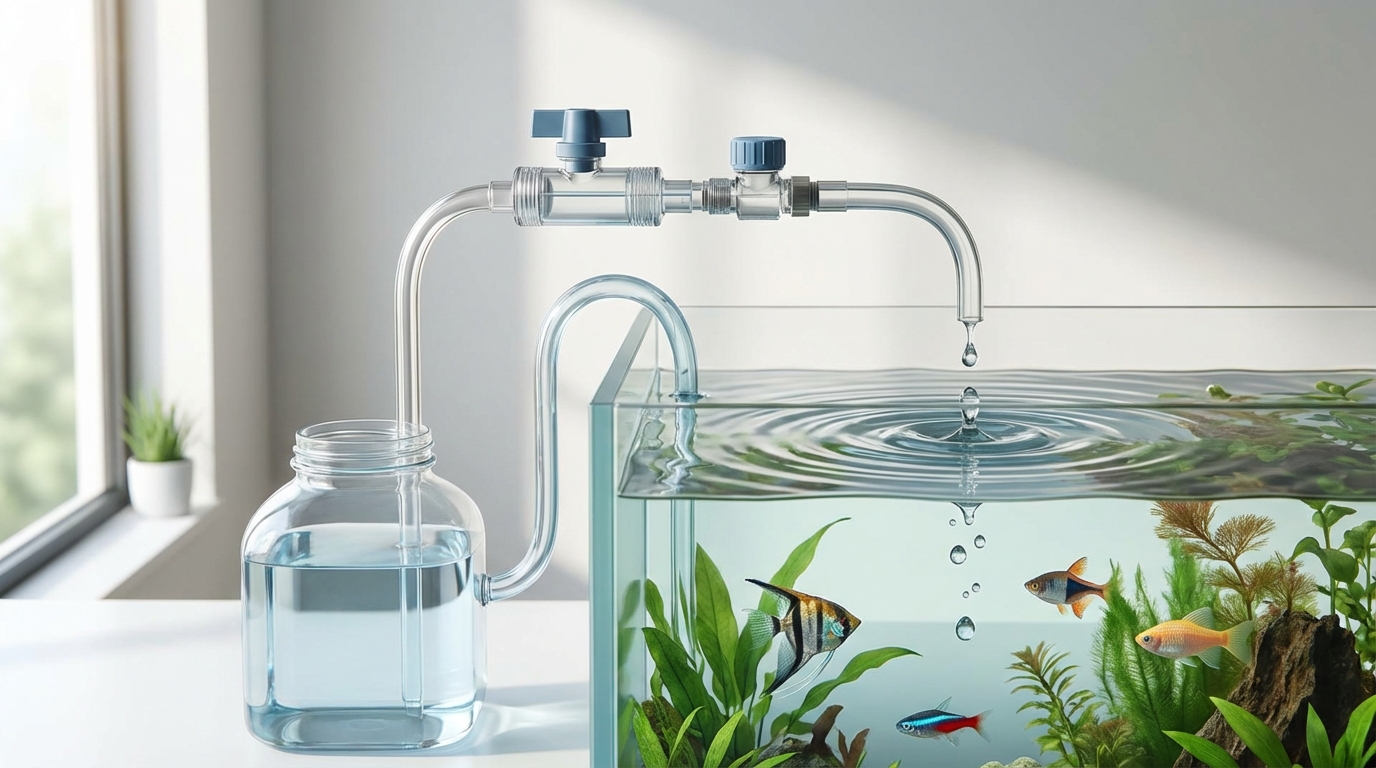 失敗しない水合わせの方法【点滴法を図解で解説】