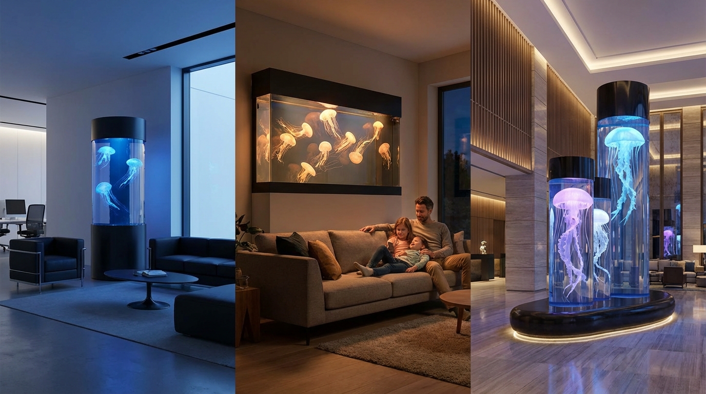 【用途別】人工クラゲアクアリウムのシーン別おすすめ