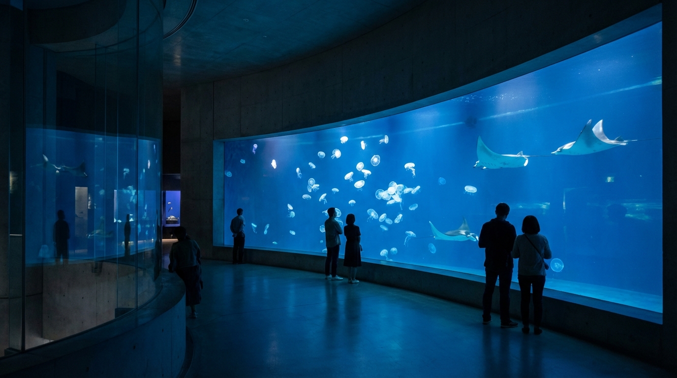 夜のアクアリウムで混雑を避ける3つのコツ