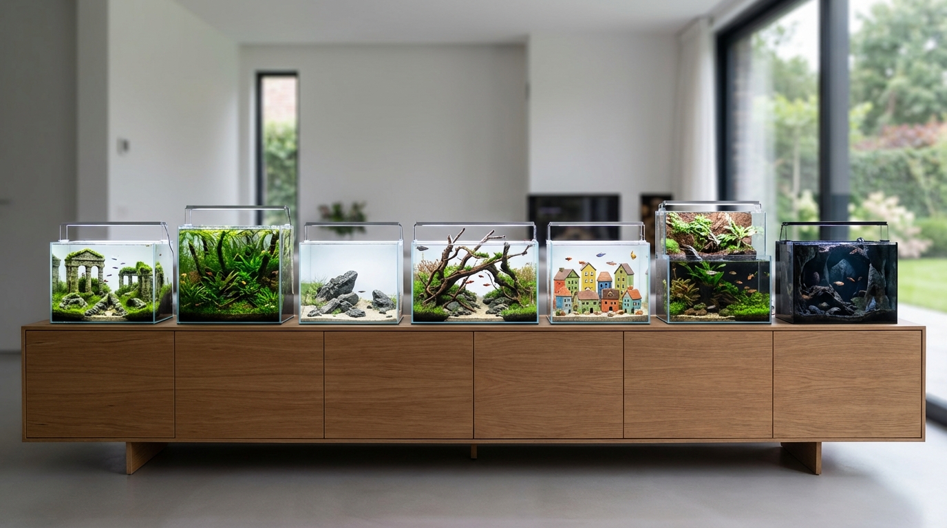 真似したくなる面白いアクアリウムレイアウト7選