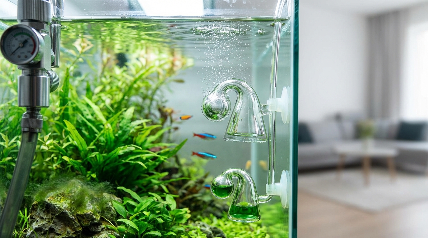 アクアリウムのCO2添加でよくある失敗と対処法