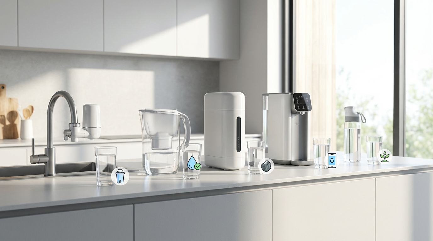 失敗しない浄水器の選び方｜5つのチェックポイント