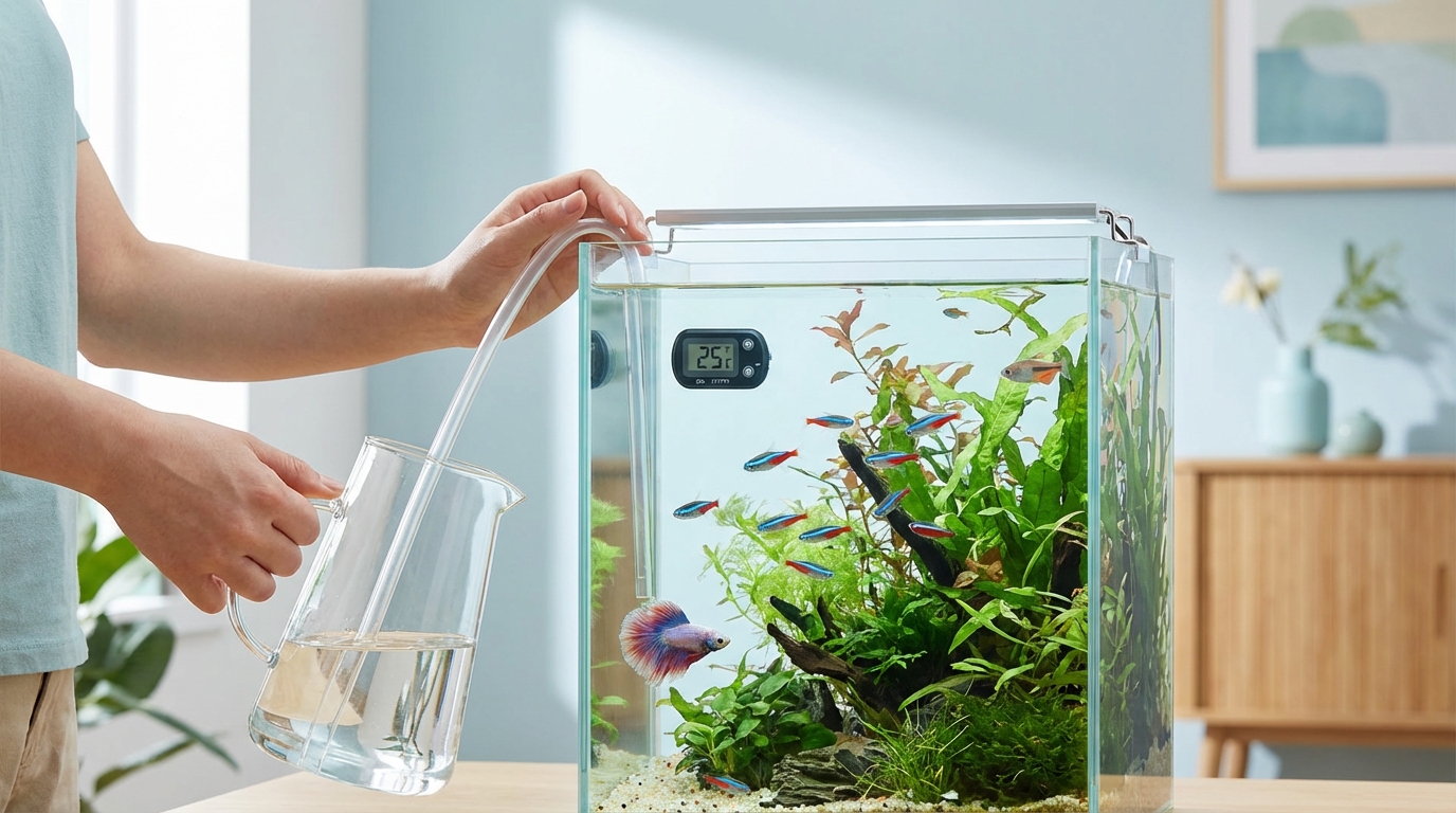 【結論】水換えの頻度・量・温度｜基本ルールを即答