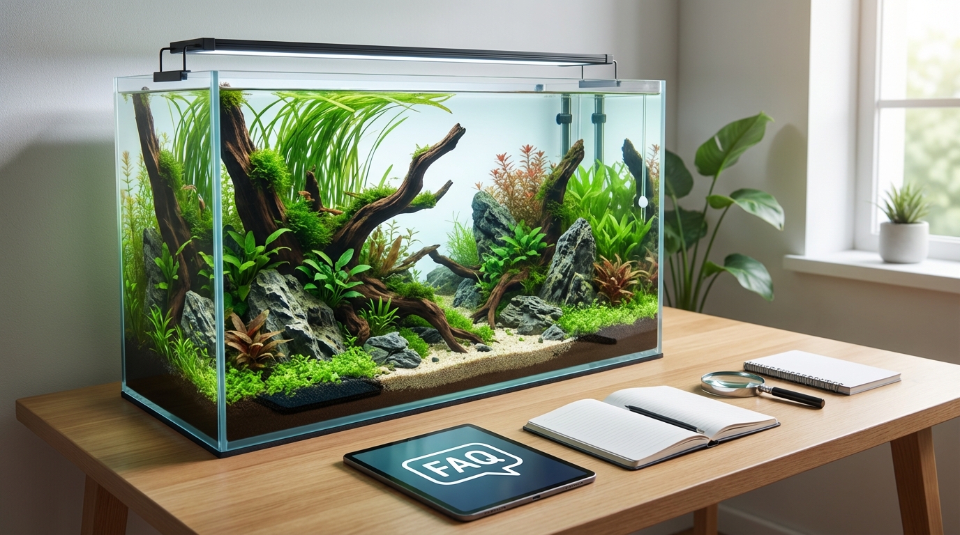 魚なしアクアリウムのよくある質問