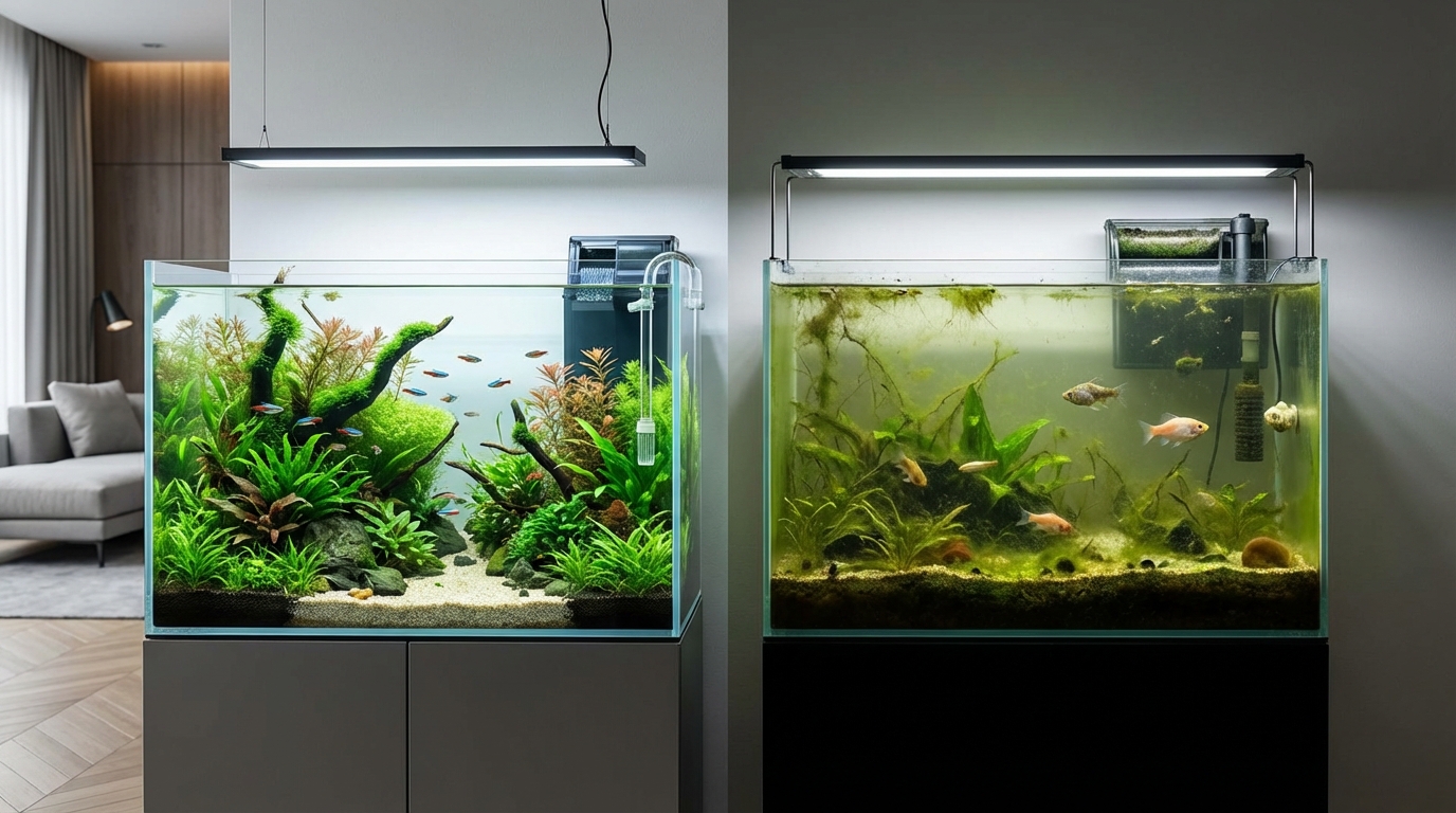 水換え不要に向いている水槽・向いていない水槽