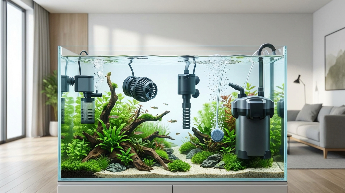 失敗しないアクアリウム用ポンプの選び方｜5つのチェックポイント