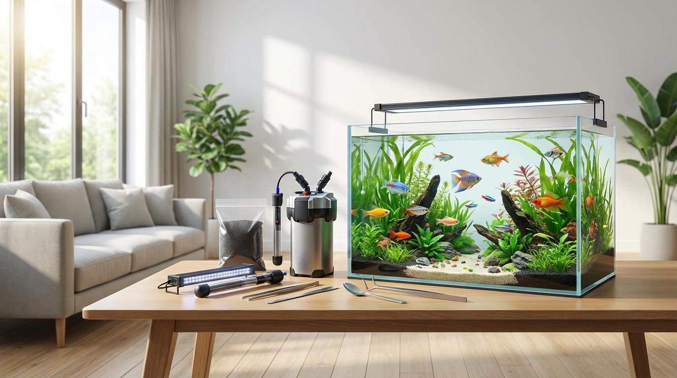 失敗しない!初心者向けアクアリウムセットの選び方5つのポイント