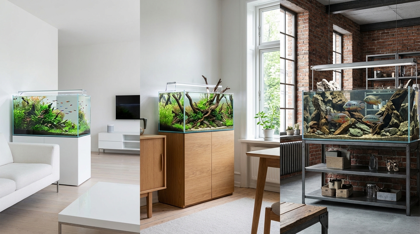 インテリアスタイル別｜アクアリウムの相性診断