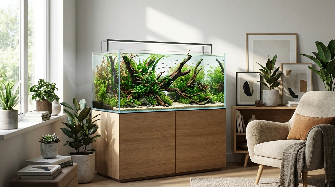 【実践】自宅インテリアに馴染むアクアリウムの始め方7ステップ