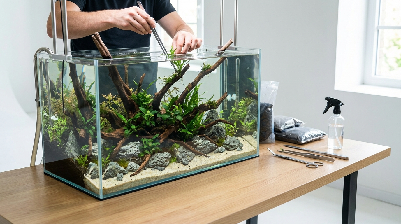 水槽レイアウトの作り方|7ステップ実践手順