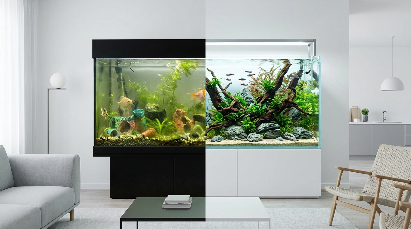 水槽レイアウトでよくある5つの失敗と改善策