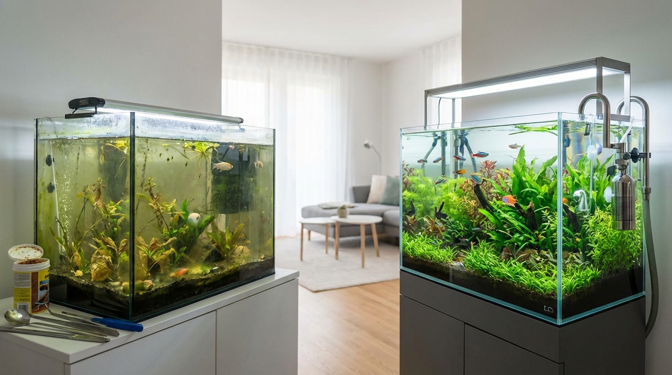 初心者がやりがちな失敗3選｜アクアリウムを長く楽しむために