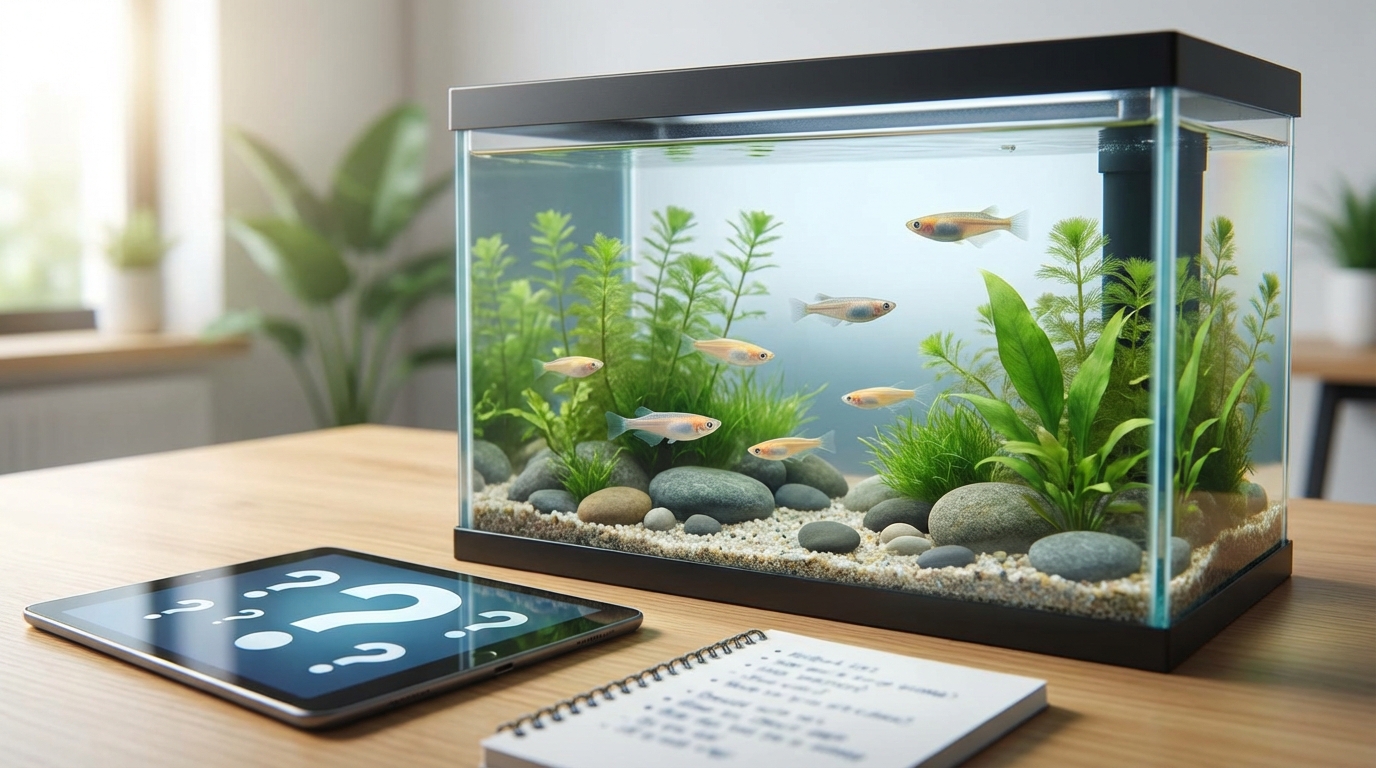 メダカ水槽のよくある質問（FAQ）