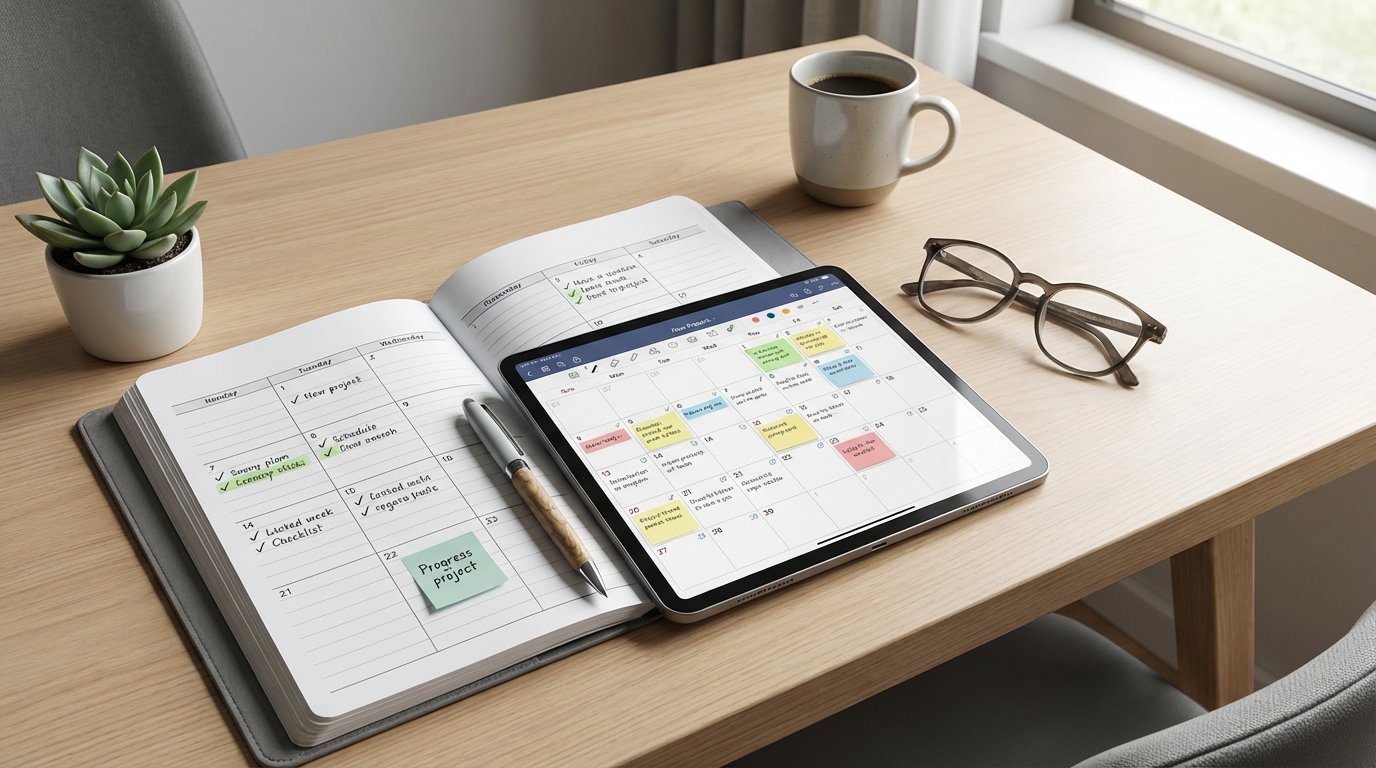 立ち上げ後1ヶ月の管理カレンダー