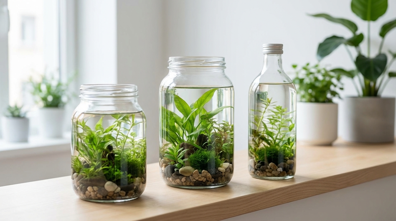 まとめ|水換えなしボトルアクアリウムを成功させる3つのポイント