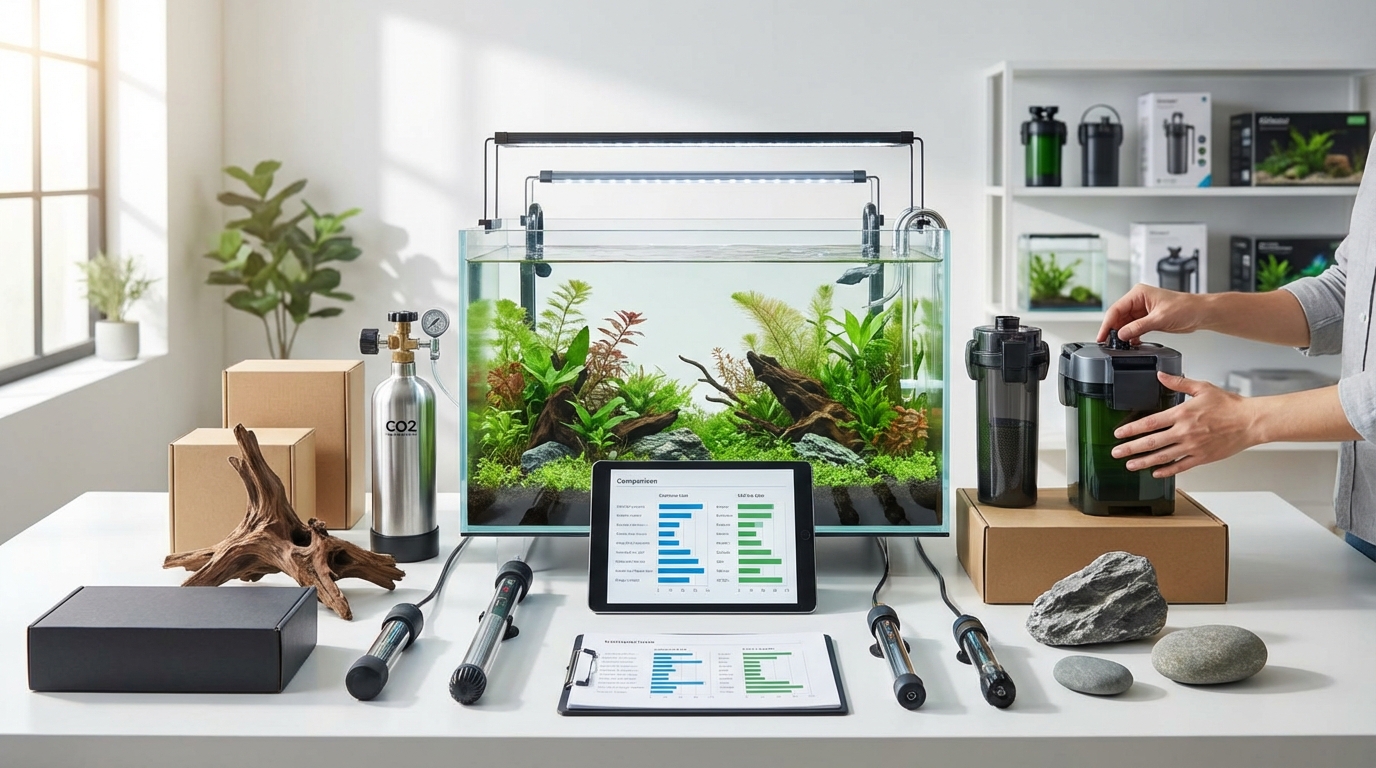 アクアリウム用品買取のおすすめ業者5選【比較表付き】